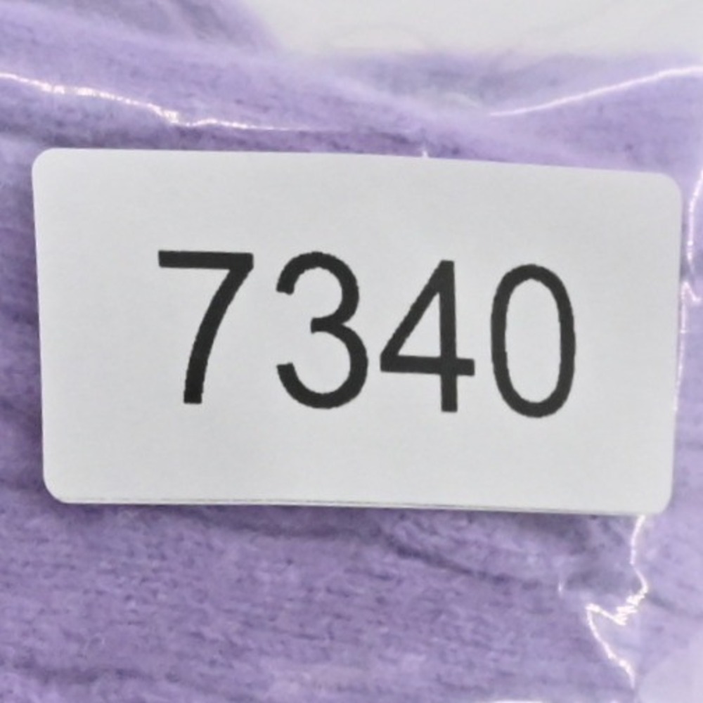 Kirkland Cashmere Cable Knit Sweater Womens Size M Purple V-Neck Vintage Y2k - Picture 8 of 8